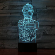 C-3PO 3D Lamp
