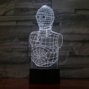 C-3PO 3D Lamp