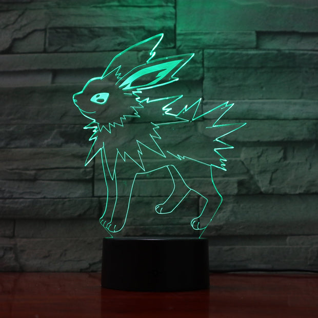 Jolteon 3D Lamp