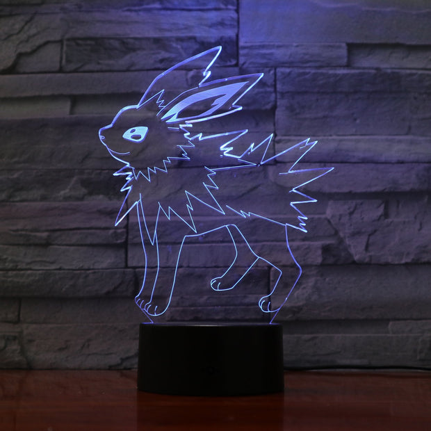 Jolteon 3D Lamp