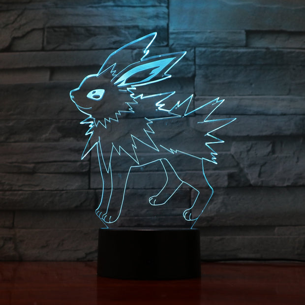 Jolteon 3D Lamp