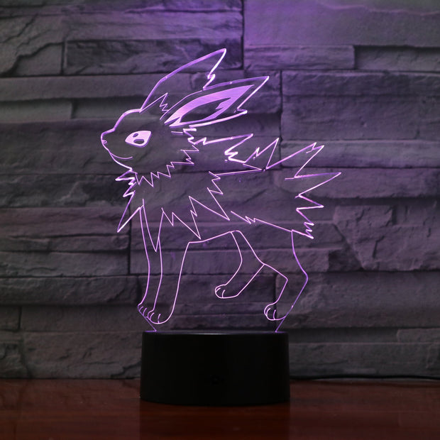 Jolteon 3D Lamp