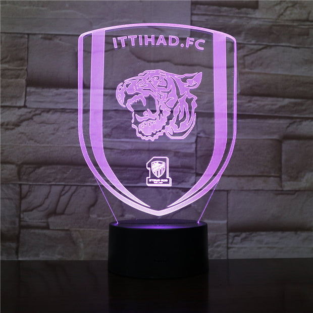 3D Tiger Illusion Night Light 7 Colors Bedside Lamp LED luminaria Nightlights for Sleep Bedroom Decoration 1872