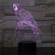 3D Night Lamp Bird branches Decor Atmosphere Night Light Desk Table 7 Color Change Lava Lampara RGB Kid Toys Holiday Gift 2811