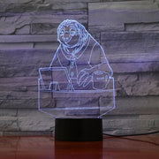 Flash The Sloth 3D Lamp