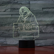 Flash The Sloth 3D Lamp