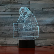 Flash The Sloth 3D Lamp