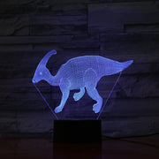Parasaurolophus 3D Lamp
