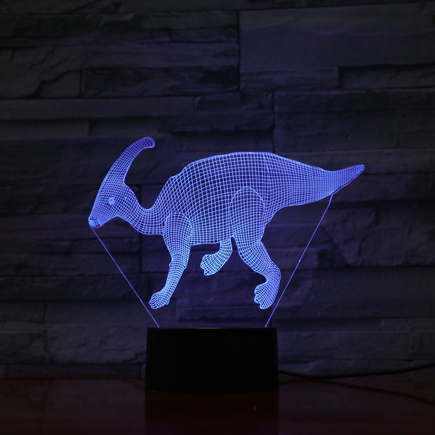 Parasaurolophus 3D Lamp
