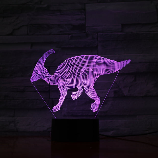 Parasaurolophus 3D Lamp