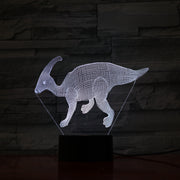 Parasaurolophus 3D Lamp