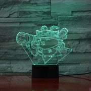 Teemo 3D Lamp
