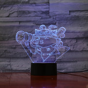 Teemo 3D Lamp