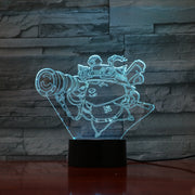 Teemo 3D Lamp