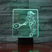 Tennis 3D Lamp