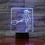 Tennis 3D Lamp