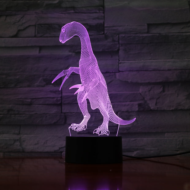 Troodon 3D Lamp