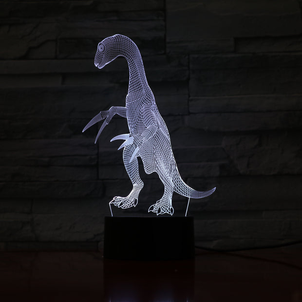 Troodon 3D Lamp