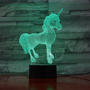 Unicorn 3D Lamp