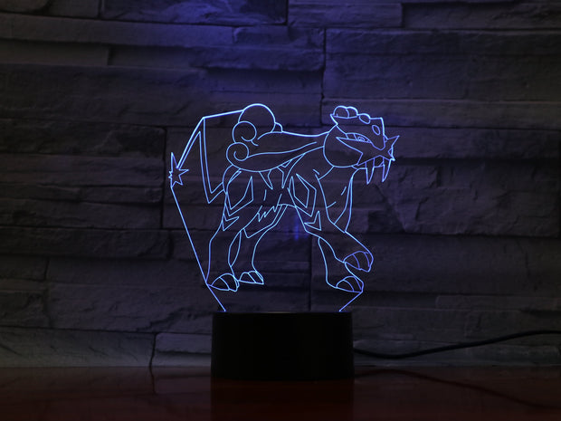 Raikou 3D Lamp