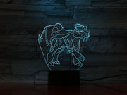 Raikou 3D Lamp