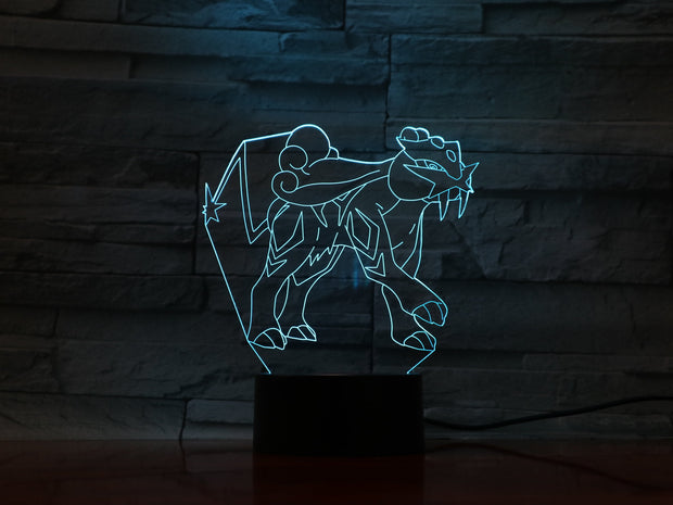 Raikou 3D Lamp