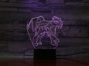 Raikou 3D Lamp