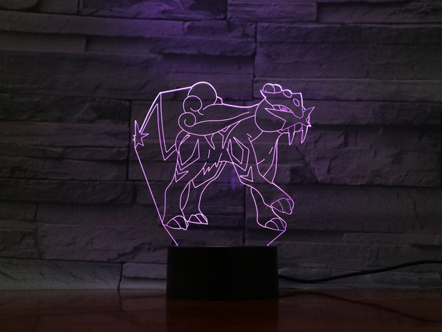 Raikou 3D Lamp