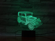 Retro Car 3D Lamp