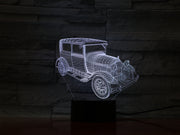 Retro Car 3D Lamp
