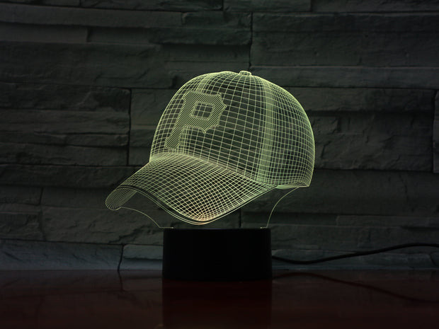 Pirates Cap 3D Lamp