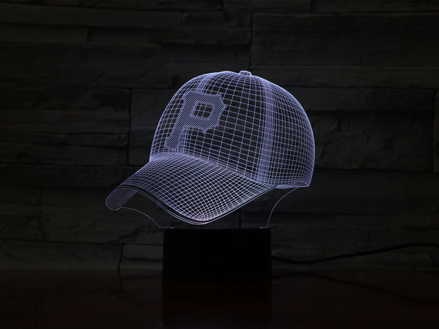 Pirates Cap 3D Lamp