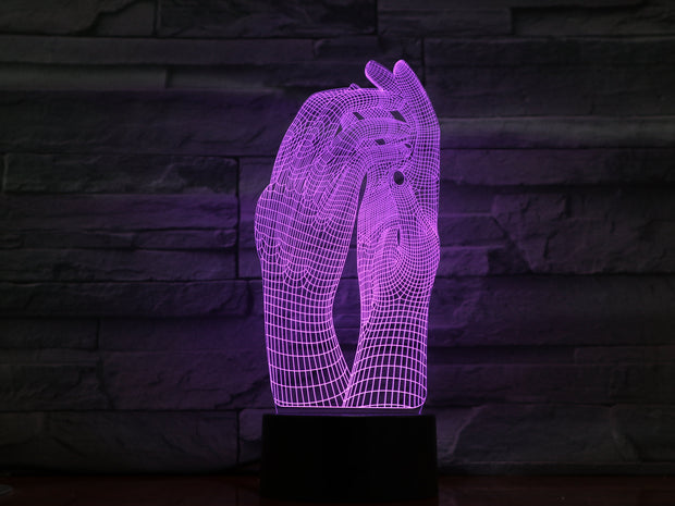 Hands 3D Lamp