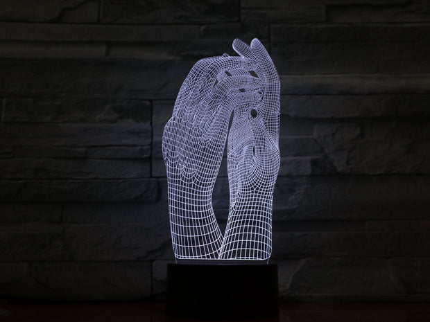 Hands 3D Lamp