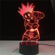 Hunter X Hunter Anime Gift Kids Night Light Gon Freecss Figure Led Battery Powered Nightlight for Child Bedroom Decor 3d Lamp