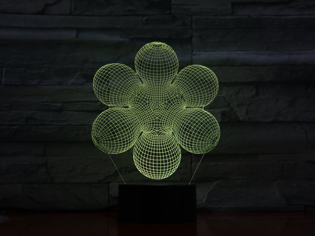Abstract 3D Lamp