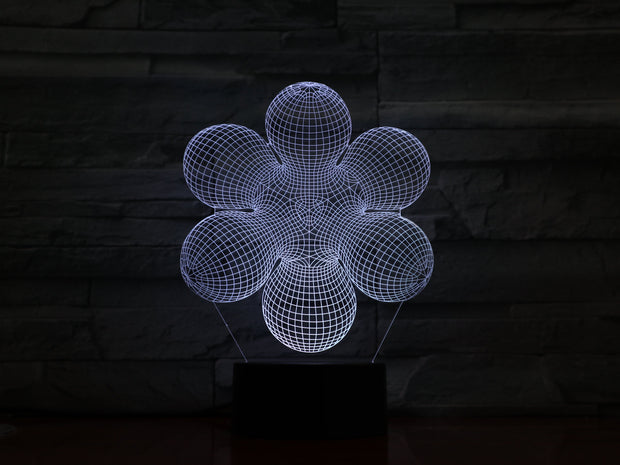Abstract 3D Lamp