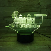 Train 3D Lamp