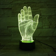 Hand 3D Lamp