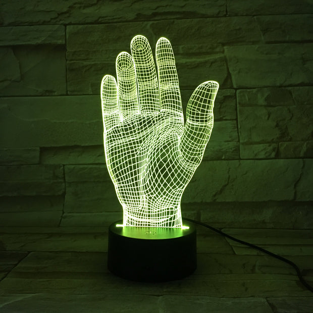 Hand 3D Lamp