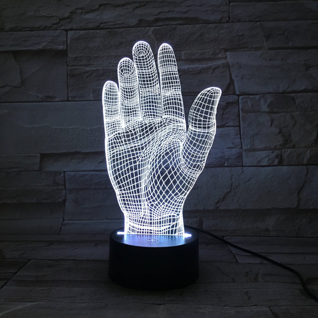 Hand 3D Lamp