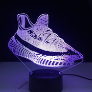 Creative Usb 3D Led Touch Switch Shoes Shape Atmosphere Night Light For Sports Fans Bedroom Movement Lighting Fixture Desk Lamp