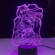 Inuyasha Kikyo Figure Girl Anime 3D Led Night Light for Dorm Decor Nightlight Birthday Gift for Child Kids Bedroom Night Lamp