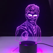 HOGWARTS Magic School Emblem Logo 3D illusion LED Night Light Mood Desk Lamp Home Decor Kids Cool Movie Fans Toy Gift Dropship