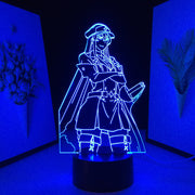 Akame Ga Kill Anime 3D Lamp Esdeath LED Night Light for Birthday Gift Room Decor Nightlight Manga Esdeath Figure Neon Light