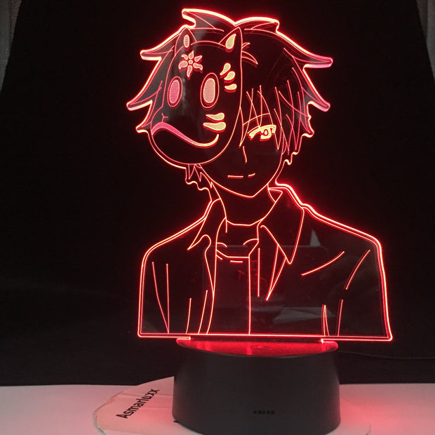 Anime Night Light Hotarubi No Mori E Ginn Figure for Kids Girl Room Decor Movie The Light of The Fireflies Forest Kinn Gift Lamp