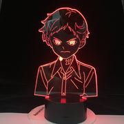 The Promised Neverland Led Night Light for Home Room Decor Kids Child Nightlight Bedside Desk Lamp Emma Figure Japanese Manga