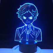 The Promised Neverland Led Night Light for Home Room Decor Kids Child Nightlight Bedside Desk Lamp Emma Figure Japanese Manga