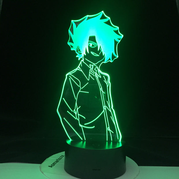 The Promised Neverland Emma Figure Led Night Light for Home Room Decor Kids Child Nightlight Japanese Manga Bedside Desk Lamp