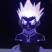 Zoldyck Figure Acrylic Led Night Light 3d Lamp Anime Hunter X Hunter Bedroom Decor Light for Kid Child Birthday HXH Illumi Gift